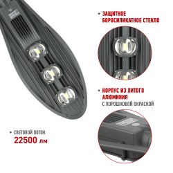 Светильник уличный светодиодный ЭРА SPP-5-150-5K-W 150Вт 5000К IP65 КСС Ш гарантия 5 лет | Уличные консольные светильники