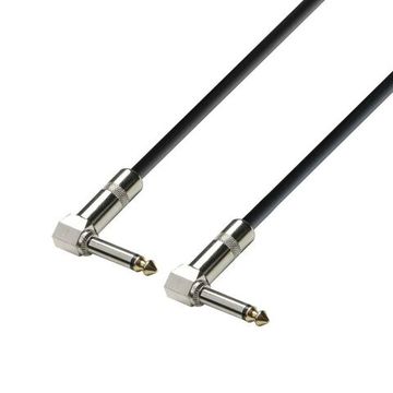 Adam Hall K3IRR0015 - патч-кабель инструментальный, TRS (jack) 6,3 mm mono (угловой) - TRS (jack) 6,