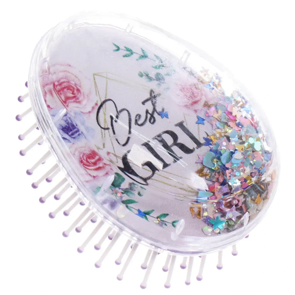 Расческа массажная «ТРАТТИ БУМ», Лучшая Девушка, 6*9 см