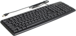 Клавиатура Оклик 100M HW3 черный USB (654570)