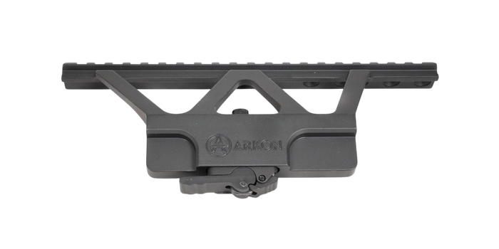 Быстросъемный боковой кронштейн Arkon с планкой weaver на Сайга/АК с выносом