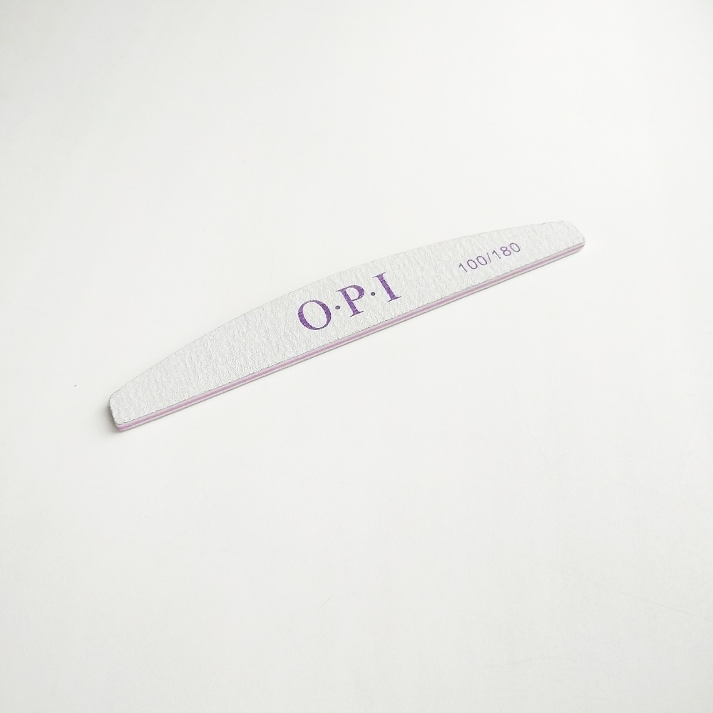 Пилка маникюрная OPI, полумесяц