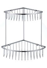 Полка  угловая 2-ярусная (решётка) УСИЛЕН  САВОЛ