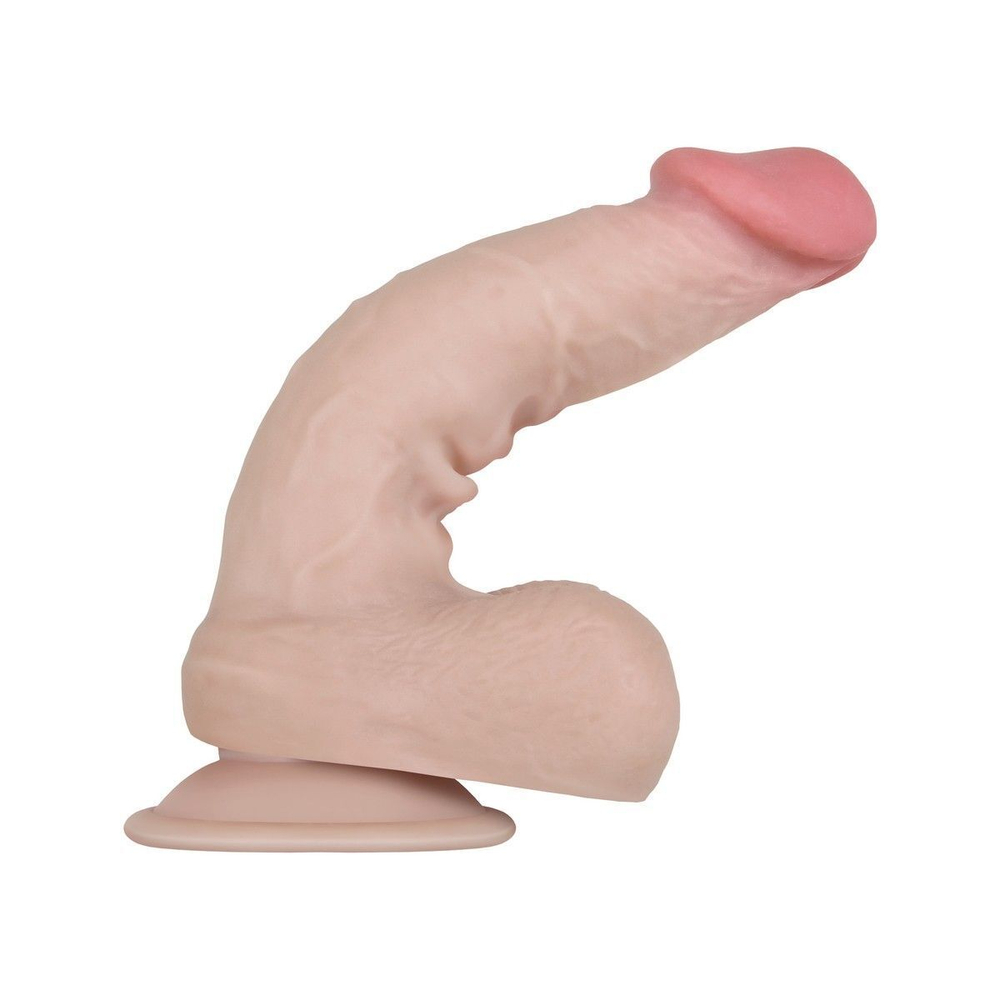 Фаллоимитатор с подвижной кожей Flexskin Poseable Dildo - 19,7 см. (Цвет: телесный)