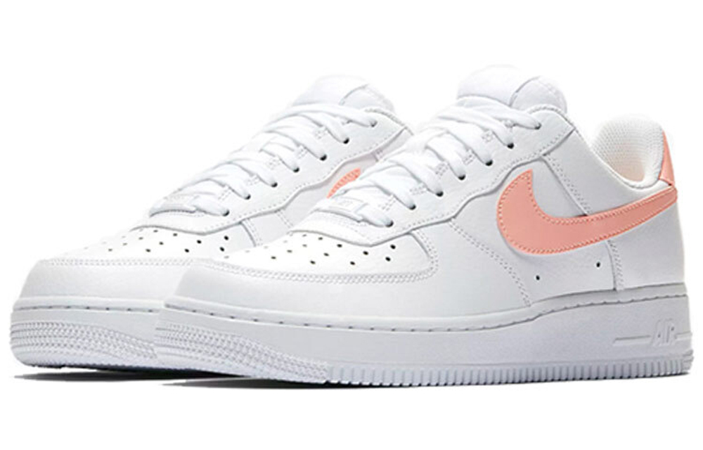 Кроссовки Nike Air Force 1 07 White Pink (Женская размерная сетка)