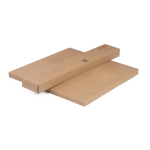 Стол стеклянный Woodville Rock 80х75 white, gold