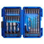 KING TONY (1035MR) Набор для шуруповерта, 35 предметов