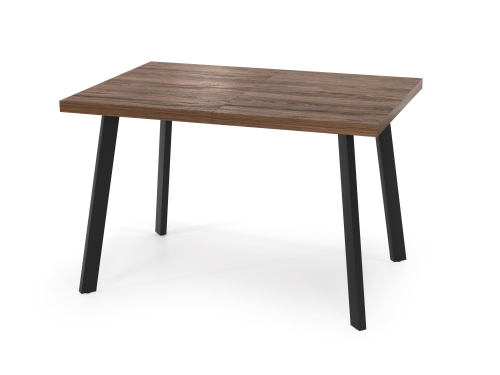 Стол Дублин CRAFT бабочка В2, ЛДСП (1200*850*380) EGGER Дуб Чарльстон темно-коричневый / Черный