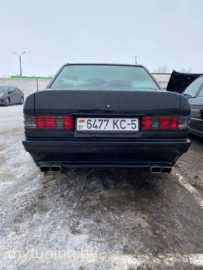 Задние фонари red smoke для Mercedes C W201