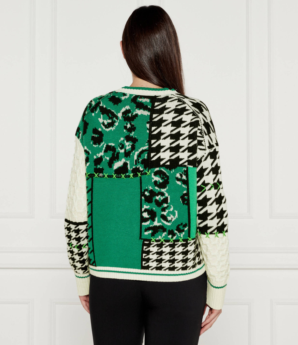 Шерстяной свитер Marc Cain - зеленый(XS 41.47 M64)