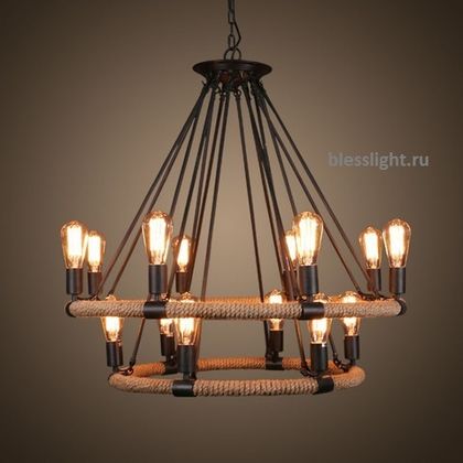 Люстра Rope filament 8108–D8+6