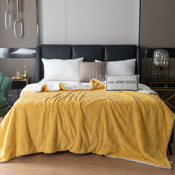 Плед Fluffy/Пушистый бамбуковая микрофибра FL007