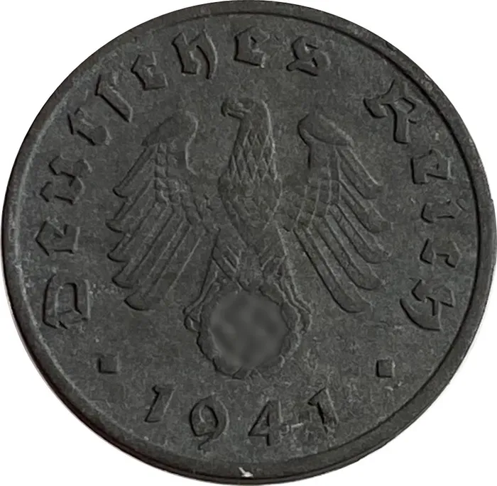 1 рейхспфенниг 1941 Германия (Третий рейх) "G"