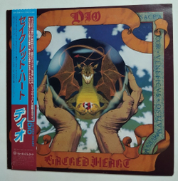 Винтажная виниловая пластинка LP Dio Sacred Heart (Japan 1985) (Obi)