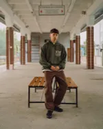 Худи Подполье Flag хаки