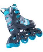 Ролики раздвижные Wing Blue, пластиковая рама