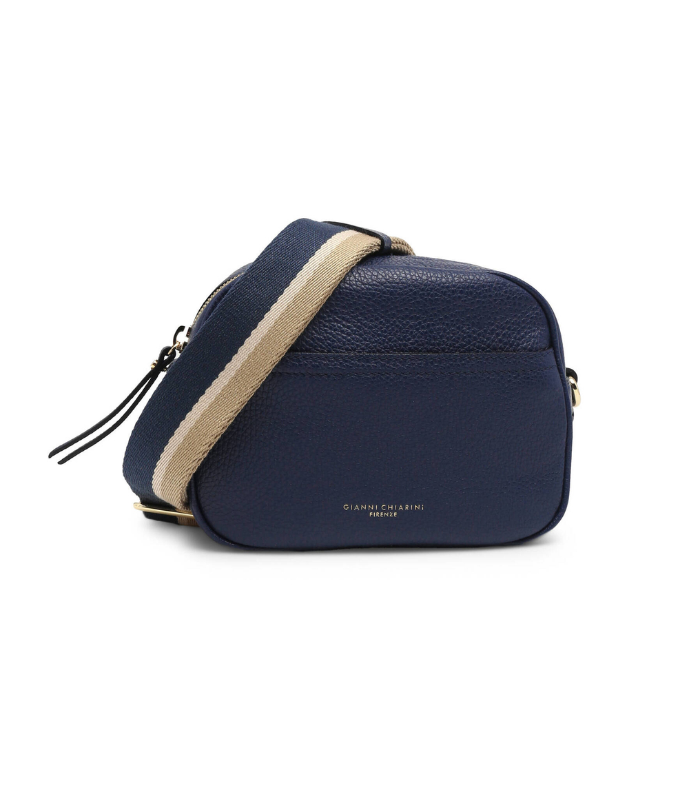 Кожаная сумка-мессенджер GIANNI CHIARINI - темно-синий(BS 10530 GRN-NA)
