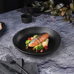 Салатник 900 мл d 23,5 см h4,5 см Smooth Black Raw Stellar P.L. Proff Cuisine [1]