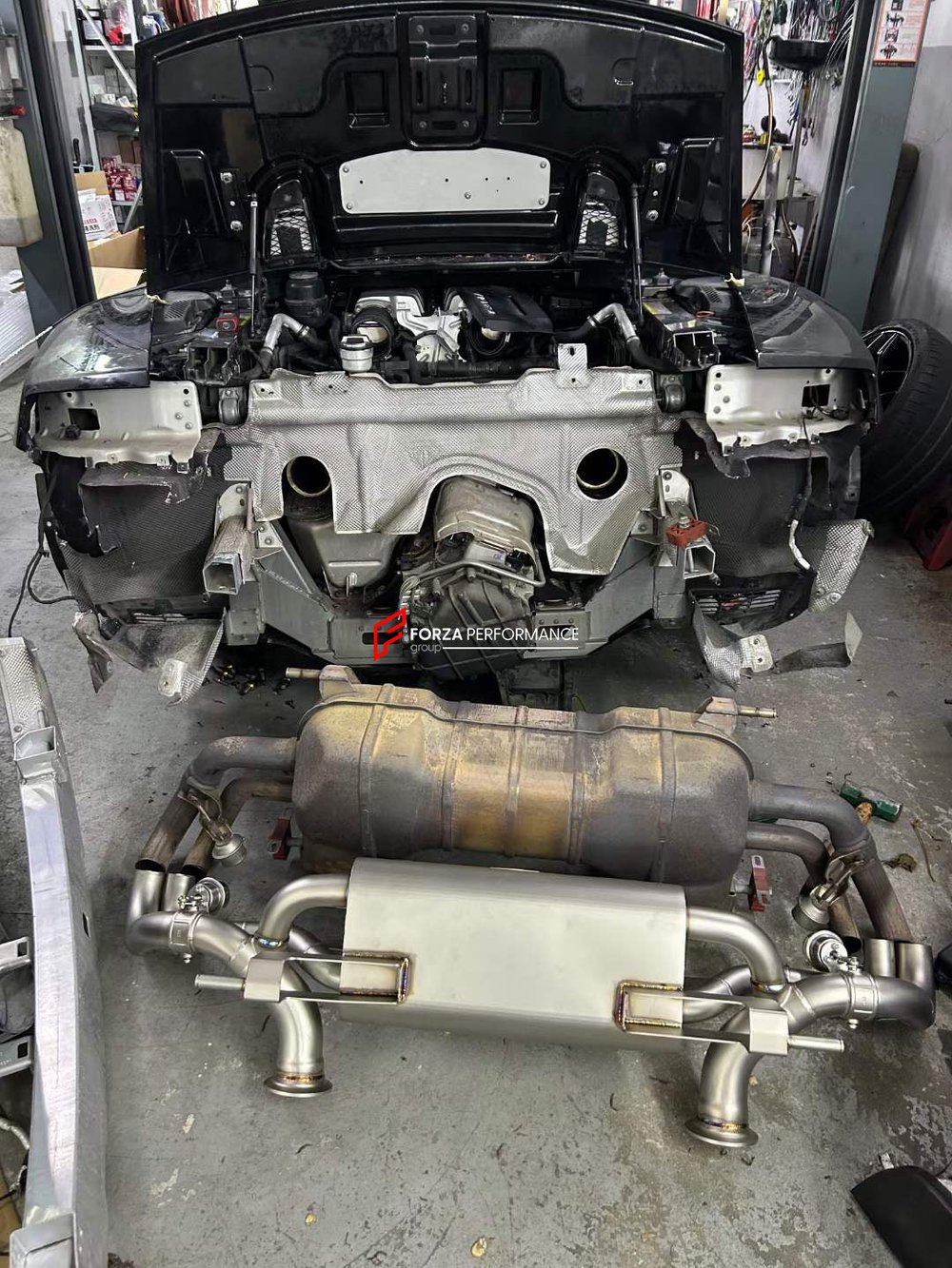 Выхлопная система для Audi R8 42 V10 5.2T