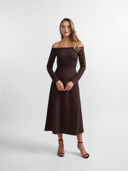 ПЛАТЬЕ С ОТКРЫТЫМИ ПЛЕЧАМИ