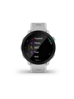 Garmin Forerunner 55 белые часы для бега с GPS и поддержкой планов тренировок Garmin Coach (010-02562-11)