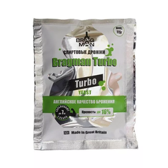 Спиртовые турбо дрожжи Bragman Turbo