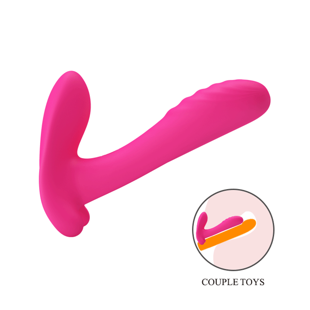 Вибромассажёр для пар "Remote Control Massager", Розовый