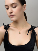 Колье с буквой