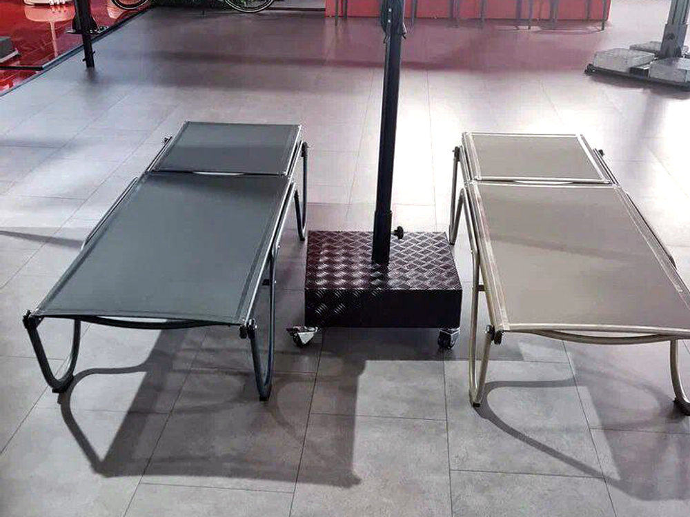 Шезлонг-лежак металлический Theumbrela Semsiye Evi Ankara, SM-02, 5102