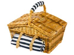 529056.2 Набор для пикника на 4 персоны с креплением для пледа, лоза