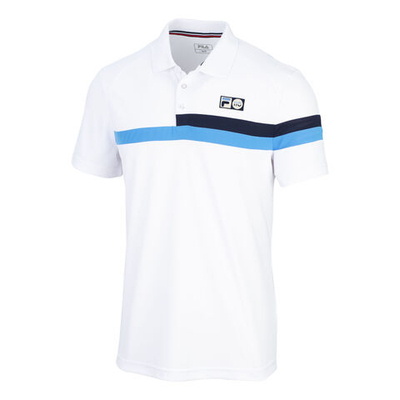 Мужское теннисное поло Fila Louie Polo Men - White
