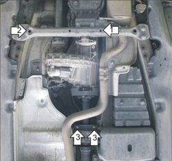 Защита Разд. коробки. 5 мм, Алюминий. для Volkswagen Touareg 2002-2006, Volkswagen Touareg 2015-2018, Volkswagen Touareg 2006-2010, Porsche Cayenne 2002-2007, Volkswagen Touareg 2010-2015, Porsche Cayenne 2007-2010 MOTODOR.32709