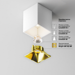 Накладной светодиодный светильник Maytoni Alfa LED C065CL-8W4K-SQ-WB