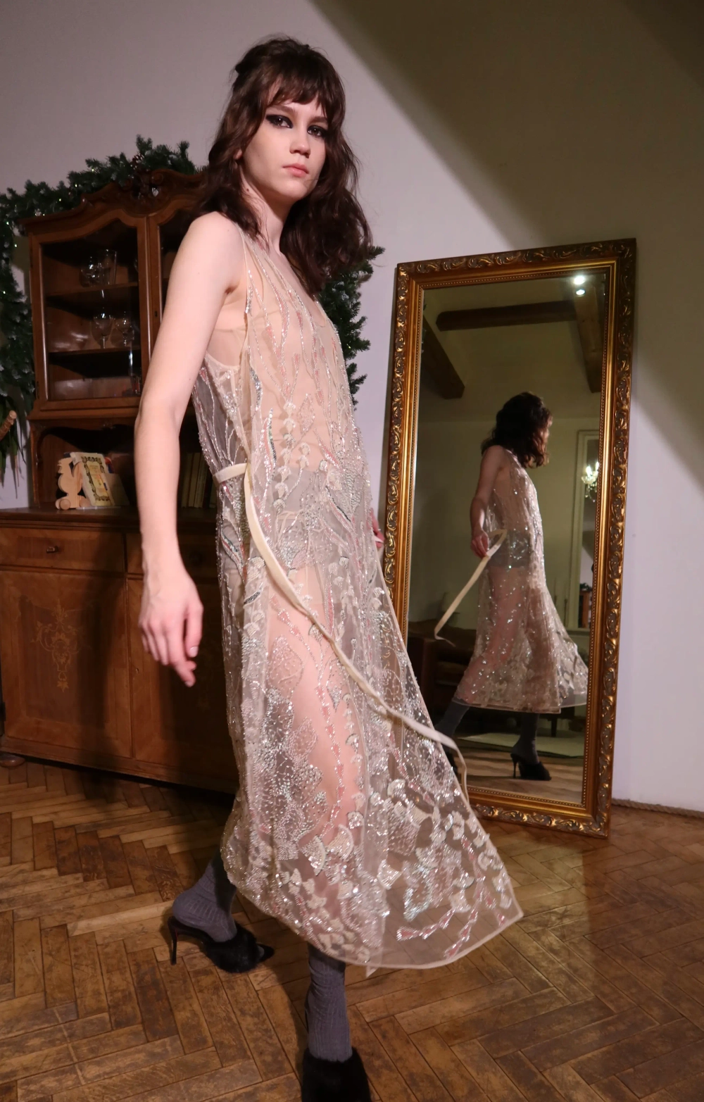 Платье "Кристалл", разноцветный