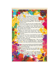Əlfəcin \ Закладка \ Bookmark Şeffaf Ayraç 25 - Rengarenk  (12,5X19 sm)