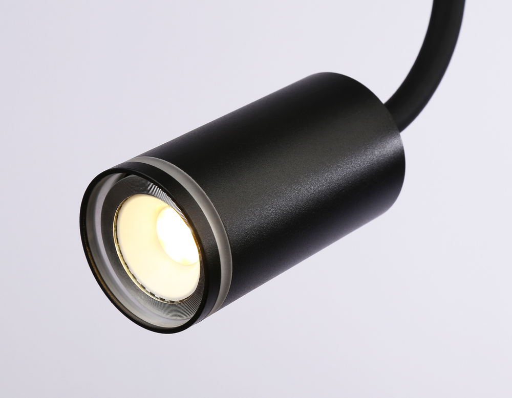 Светильник настенный с выключателем FW2470 BK черный GU10 max 12W D55*L100*H300