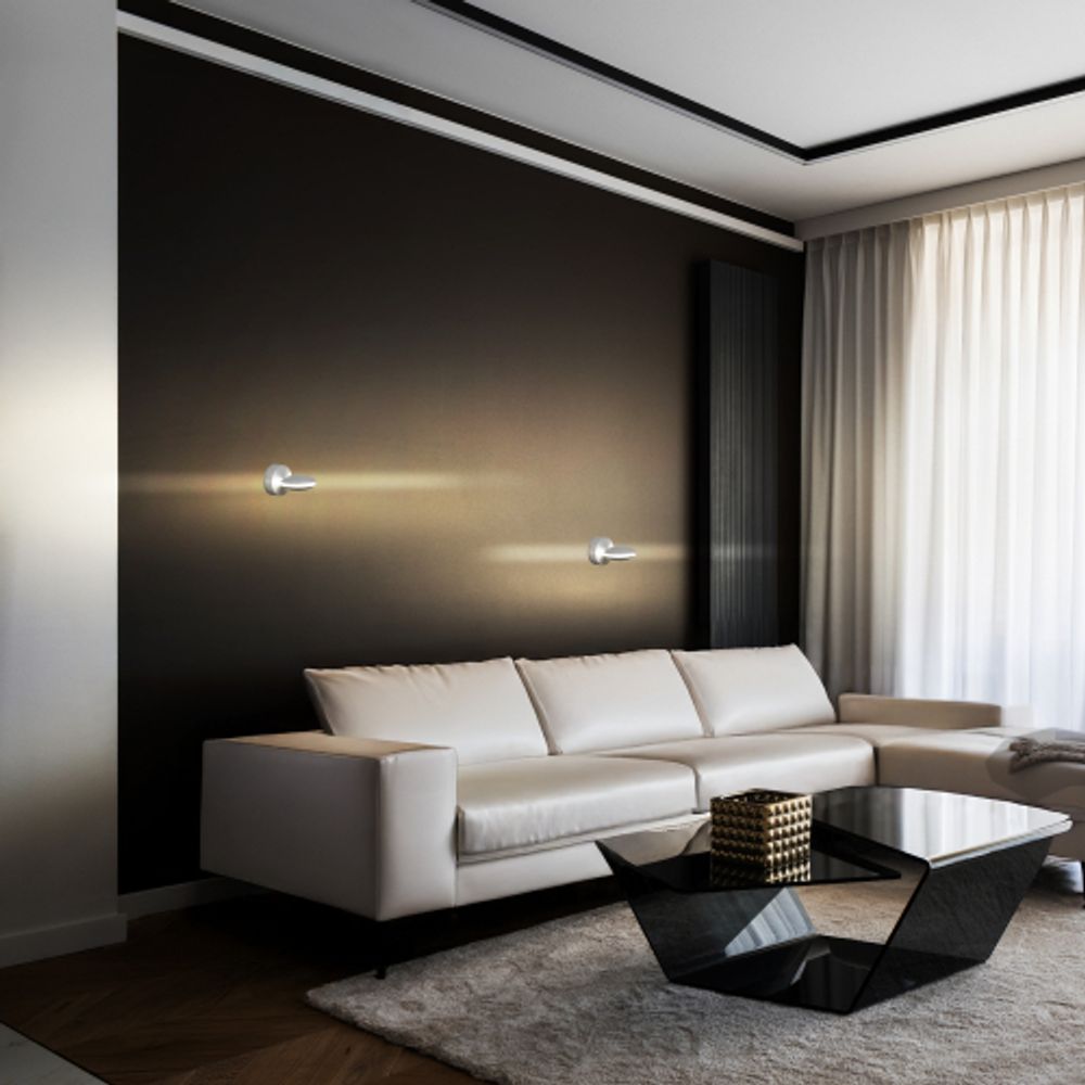 Светильник накладной светодиодный ЭРА WL44 WH 9Вт 3500К IP54 белый для интерьера и фасадов зданий | Настенная подсветка