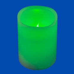 ULD-F052 RGB RC CANDLE Фигура светодиодная Свеча на батарейках 2АА не в-к. 7.5х10 см. 1 светодиод. RGB свет. Пульт ДУ в-к. TM Uniel