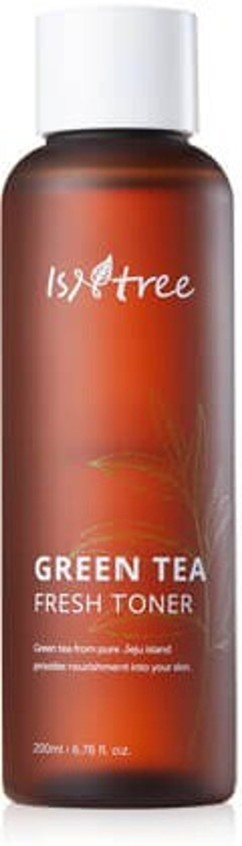 Освежающий бесспиртовой тонер на основе зелёного чая 80% IsNtree Green Tea Fresh Toner 200 мл