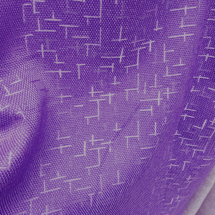Блэкаут рогожка Штрихи фиолетовые оптом. Ш-280 см. Арт. 205R