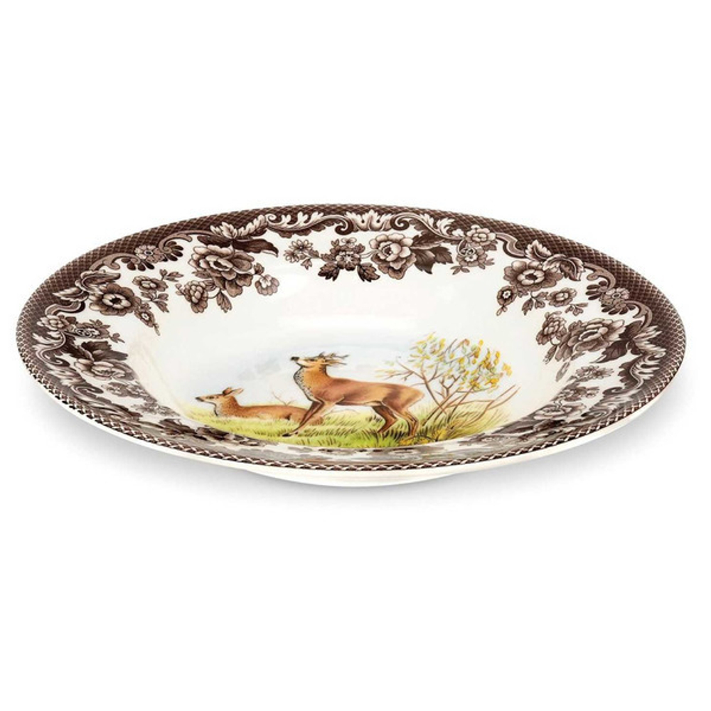 Тарелка суповая 23см Spode Английские охотничьи мотивы Олень