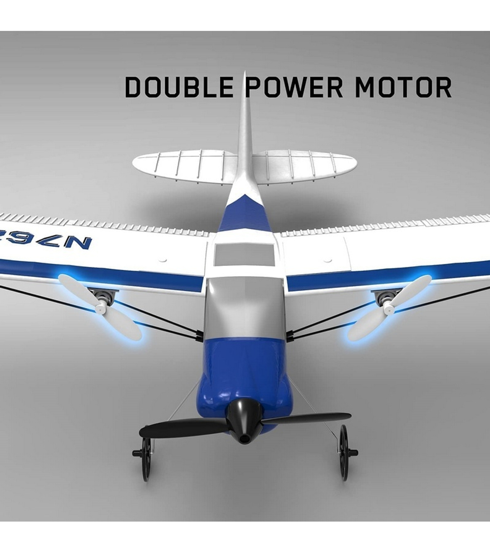 Радиоуправляемый самолет Volantex RC Sport Cub 400мм (красный) 2.4G 2ch LiPo RTF with Gyro