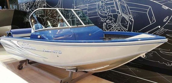 Катер-лодка алюминиевая NORTHSILVER 470 Fish