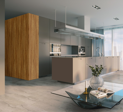 Ламинированная панель ПВХ Дуб степной 2700х250мм