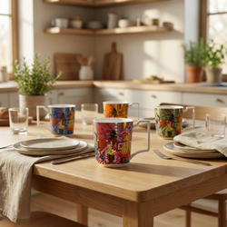 Кружка из костяной керамики