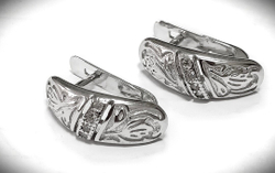 Серьги Эстерелла из серебра 925-й пробы