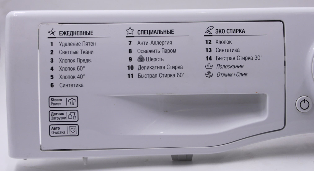 Панель стиральной машины Hotpoint FRE G612 ST W