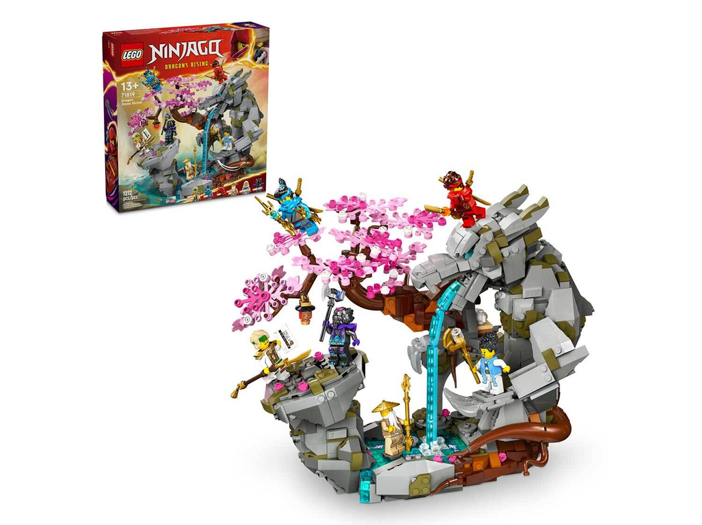 LEGO Ninjago 71819 «Храм камня Дракона» — святилище и приключения ниндзя