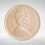 Canada, 25 Cents, 1969 – Elizabeth II (Second Portrait), VF
