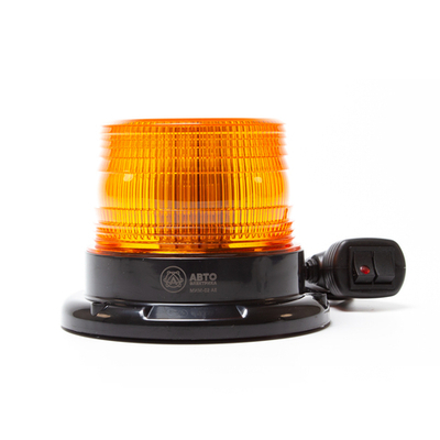 МИМ-02 AE Маяк импульсный 12/24 В, желтый, 40 светодиодов, 7 режимов вспышки, крепление на болтах/ма